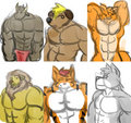 Quick Sketches: Furry Guys 