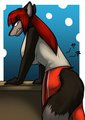 I thought exercize helped with back pain! - art by Foxena
