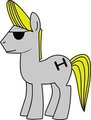 Johnny Bravo Pony by ThatGuyWithShades