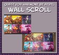 Quest for Harmony Wall Scroll by Atryl