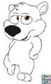 Polar Bear by FoxyKitsuneFox