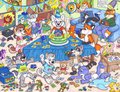 Miles' Birthday Party, by Marci