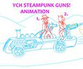 YCH Steampunk Gun Animation by Yiffox
