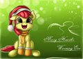 Applebloom wishes you a Merry Hearth's Warming Eve by Nekome