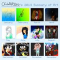 2014 Summary Art by OfeliaSkits