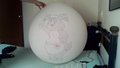 Cerise Bunny Giant Balloon