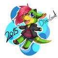 2015! Year of the dinoGOAT! RAWR by MsDinoGoat