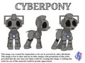 Cyberpony 01 by princessfirefly