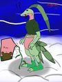 Grovyle In The Clouds