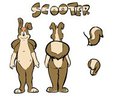 Lyle "Scooter" Mocha by skunktronix