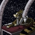 Stargazing along the way - art by Foxena