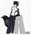 Aaron the raccoon propped by gogeta69z