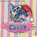 Candy's Christmas Badge Commish