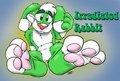 Irradiated Rabbit Toony Paw Shot Fan Art by IrradiatedRabbit