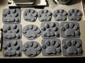 Silicone Paw Pad Castings