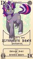 Character Card : Alternate Dawn by vavacung