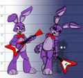 Bonnie Rabbit, Day and Night by MuneSol