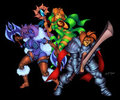 COMMISSION - Team Scratch Legendary Warriors [Speed Paint]