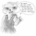 Annoyed Rocket Expression Sketch  by Apel
