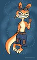 Daxter in Snazzy Pants