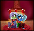 Cosying Up By The Fire, by MimiMarie