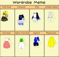 Wardrobe Meme