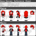 Hana-Nezumi Reference Sheet