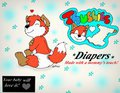 Foxy diaper ads (Gift art) by abdl86