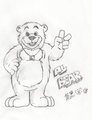 Al Bear sketch by Dan Bear