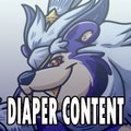 [DIAPER] A Diapered Skunk