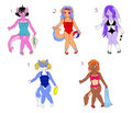Adoptables - Swimsuit ladies - Name your price by Renho