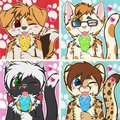 Pawsicle Commissions by YuniWusky
