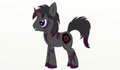 Shadis the Umbral Pony by Piperdragoon