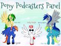 Request: Pony Podcasters Panel by AquaAngel1010
