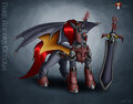 Dark Alicorn General by EvilRick