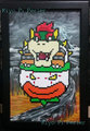 Bowser w/frame and painted background (Original Design)