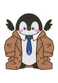 Castiel Penguin by ParallelPenguins