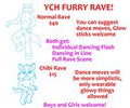 YCH Furry Rave Animation by Yiffox