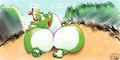 Yoshi´s island : Search for booty by Tychon