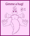 Gimme a hug! by SenGrisane