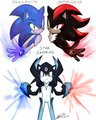 Sonic and shadow_gem fusion
