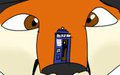 (Q&D Sketch) Off-course Mini-TARDIS by FurryJackman