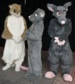 Rodent Fursuit Photoshoot--Rattus, Ziggy and Chitter 
