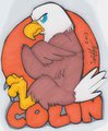 Fussy Colin Eagle Badge