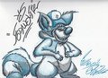 FoxWolfie sketch by Baloo Bear