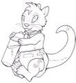 Baby YCH Inks: Bottle! by talakestreal