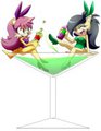 Commission: Drink Party by Orichalcum