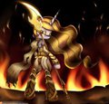 Equestria:Warzone - Empress Celestia Fire Avatar by Nekome