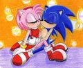 Amor de Amy y Sonic by AngelDeLaVerdad