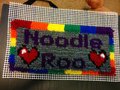 Pixel Yarn Name Plate by RooDwaggie